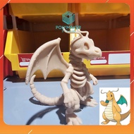 Pokémon Dragonite Model Skeleton Toy - Dragonite Pokémon Skeleton Creepy Cute Toy Decoration | POLYM