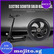 Electric Scooter Solid Rear Wheel Back Tire w/Wheel Hub for Kugoo S1 S2 S3