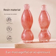 Eye Massager Stick 5 Teeth Resin Face Massage Stick Mini Eye Scraping Facial Massage Handy Tool Acup