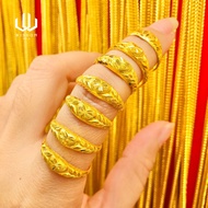 แหวนทองคำแท้ น้ำหนัก 1 กรัม ลายหัวโปร่งหัวใจ ทองคำแท้ 96.5% พร้อมใบรับประกัน