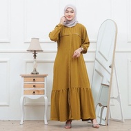 Bf888S Gamis Cubit Rampel Crinkle Airflow Premium Ed-7