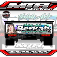 Pick Up L300 Rear Door Sticker/ Decal Sticker L300 Variation Sticker - Custom Sticker