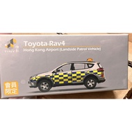 = Tianxingwang Tiny Membership Limited Toyota Rav4 Hong Kong Airport Traffic Management Vehicle 1/64