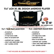 TOMAHAWK AGH30 11.6 INCHES JBL ANDROID PLAYER 4+64 8+258 2K 360 CAMERA ANDROID PLAYER AGH30 ANDROID 
