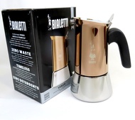 Bialetti Venus 4ถ้วย เตาแม่เหล็กไฟฟ้า Copper 4 cup Induction Gas Ceramic Moka Pot ของแท้ 100%