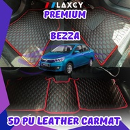 Perodua Bezza LAXEY Carpet Floor Mat 5D Carpet