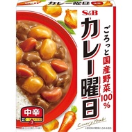 S&B Curry day of the week, medium-hot 230g x 5