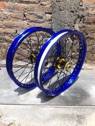 Roda Set Klx Herex Velg Cacing Klx Ukuran 140/160 Ring 17