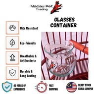 MPT Bird Food Feeder Used Murai Batu Food Cage Accessories Size SM For Murai Batu Cage Magpie Sharma