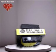 komponen Trafo EE25 200:6 psu mesin las