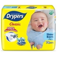 Drypers Classic Tape S70/M54/L50/XL44/XXL40