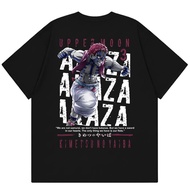 Anime T-Shirt Akaza Demon Slayer - Cotton Unisex Shirt