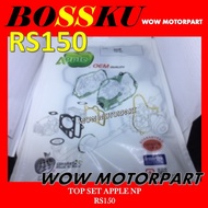 RS150 TOP SET APPLE NP RS150 GASKET HEAD BLOCK APPLE RS150 HEAD BLOCK GASKET APPLE NP RS150 HONDA RS