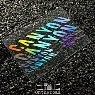 Cany canyon Frame Road Bike Mountain Bike Bicycle Sticker Reflective Waterproof Sticker Tour de Fran
