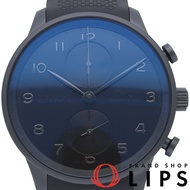 國際鐘錶公司（IWC）葡萄牙系列計時腕錶，Ceratanium材質，全球限量發行1500枚，型號IW371631
包裝盒及保固卡齊全。陶瓷/橡膠錶帶。男士腕錶，黑色。成色極佳。 [全新]