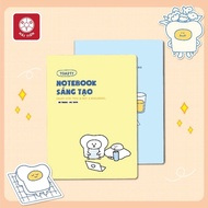 Set of 10 Hai Tien Creative Horizontal Notebooks (72 million, 80 million, 120 million, 200 million =