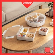 CocoStar Sealable Airtight Divided Serving Container Multifunction Candy Box Nut Bowl Desserts Box Bekas Kuih Raya