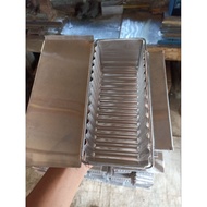 Bandung Serrated Bread Pan Size 18x8x8 and 20x8x8 Non-stick Aluminum Material