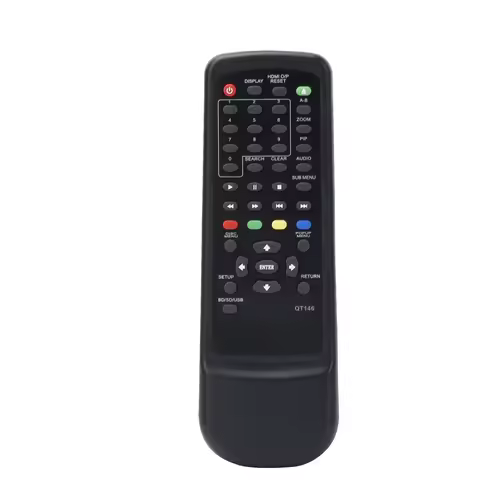New Remote Control QT146 for Soniq B500 FHD 3D Blu-Ray Disc DVD Player Controller