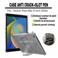 Honor Pad X8a Case Honor Pad x8a casing/ Honor Pad X8a Silicone/ Honor Pad x8a softcase/ stylus pen 
