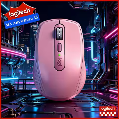 Logitech MX Anywhere 3S Travel Mouse - 8000 DPI Glass Tracking, Magspeed Scroll, Silent Buttons, Off