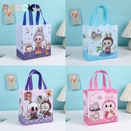 ROOOKU  Tote Bags, Plastic Cartoon Handbag,  POP MART Storage Waterproof Gift Bags