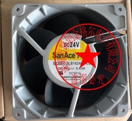 Original 24V 1.38A 14050 3-wire aluminum frame large air volume fan 9LB1424S501