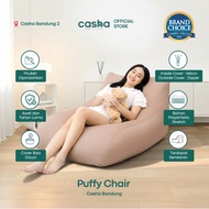 CASHA Puffy Chair - Elastic Bean Bag - Puffy Bean Bag