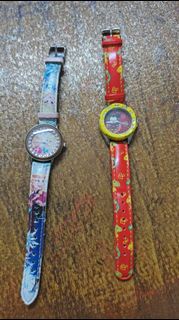 Disney 迪士尼 米奇 卡通手錶 冰雪奇緣 艾莎