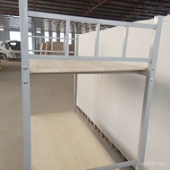 School Student Iron Steel loft Double Bed Iron Bed Double Woodworking Site Craft Iron Frame Bed Iron