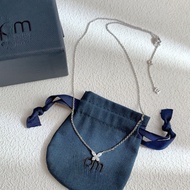 APM Butterfly Zircon Necklace for Women Delicate Dainty Clavicle Chain Jewelry Gift*-*&