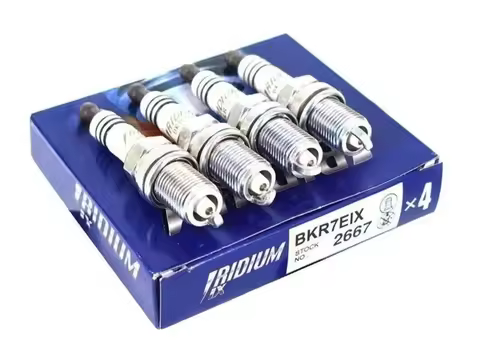 4/6Pcs Iridium Spark Plug BKR7EIX 2667 for AUDI A4 A6 A5 A3 R8 TT OPEL ASTRA J CORSA D/E CASCADA INS