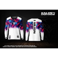 KALOSph RIDER LONGSLEEVES CODE "KALOSPH LOGO" FLORAL CONCEPT MICRO AIRCOOL FABRIC