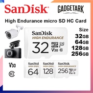 [SG] SanDisk High Endurance 32GB | 64GB | 128GB | 256GB Video micro SD HC XC Adapter Dash cam IP camera Memory Card