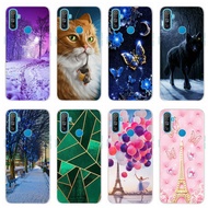OPPO Realme Narzo 10A Realme C3 Case Silicone TPU Cartoon Cover Phone Case Realme C3 Printed Soft Ca