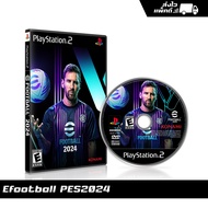 แผ่นเกม PS2 Efootball PES 2024 (english) สกรีนแผ่น พร้อมปกใส่กล่อง
