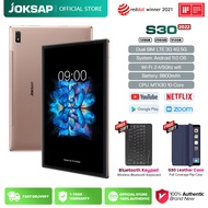 【2022 TOP3】 JOKSAP S30 Tablet PC 10.1 Inches FHD Android 11 5G WiFi Dual SIM 4G Type C 8800mAh Battery Gaming Tablets Online Meeting For Student 8GB RAM 128GB 256GB 512GB ROM