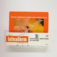 Tolnaderm Tolnaftate 1% Cream 特能癣膏 15g (Antifungal /Kurap)