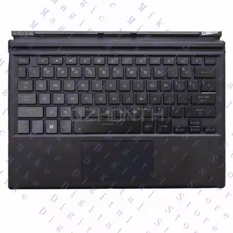 UU Used For ASUS ROG X Flow Z13 GZ301ZA (2022 Year) US Keyboard Palmrest w/ Backlit