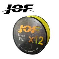 JOF500m 12 Braided Strong Horse Fishing Line Anti-Bite Line Fishing Line Fishing Line