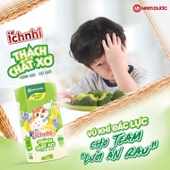 Thạch chất xơ Ích Nhi bổ sung chất xơ hòa tan giúp nhuận tràng hỗ trợ tiêu hóa cho bé cân bằng hệ vi