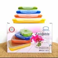 Lock & Lock Foldable Silicone Food Container