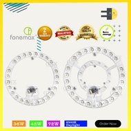 Fonemax led Circular Tube 36W/48W/72W/Led Light Source/Round for led downlight/Ceiling Lamp/Recessed Light/Lampu Siling
