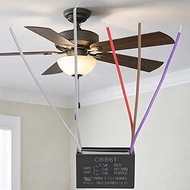 Ceiling Fan Capacitor 5 Wire for Compatible with New TECH Harbor Breeze 4.5uf 6uf 6uf 50/60Hz AC 250