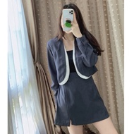 Vaesan || Estella Set || One Set || Blazer Blazer Blazer || Skirt Set || White Black Nude Grey || Fo