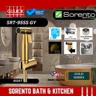SORENTO TOILET BIDET SPRAY untuk toilet cantik quality SRT 104GY SRT 86GY SRT 95SS-GY GOLD SERIES