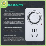 [LINMU] 12/24 Hours Cyclic Timer Switch Kitchen Timer Outlet Loop Universal Timing Soet Mechanical T