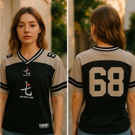 Rugby Jersey NUMBER 68 Oversized Jersey Streetwear NFL Casual Retro SL-COMBIN68