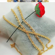 Real 916gold Necklace Fortune Necklace Flower High-end Necklace in stock