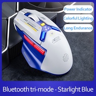 INPHIC IN9 Gaming Mouse Rechargeable 10000DPI 6 Buttons Programmable RGB Lighting Tri-mode Bluetooth